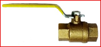 Line Valve With Handle